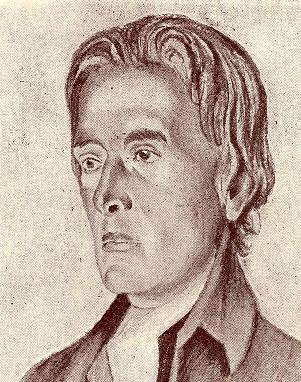 A portait of William Hazlitt